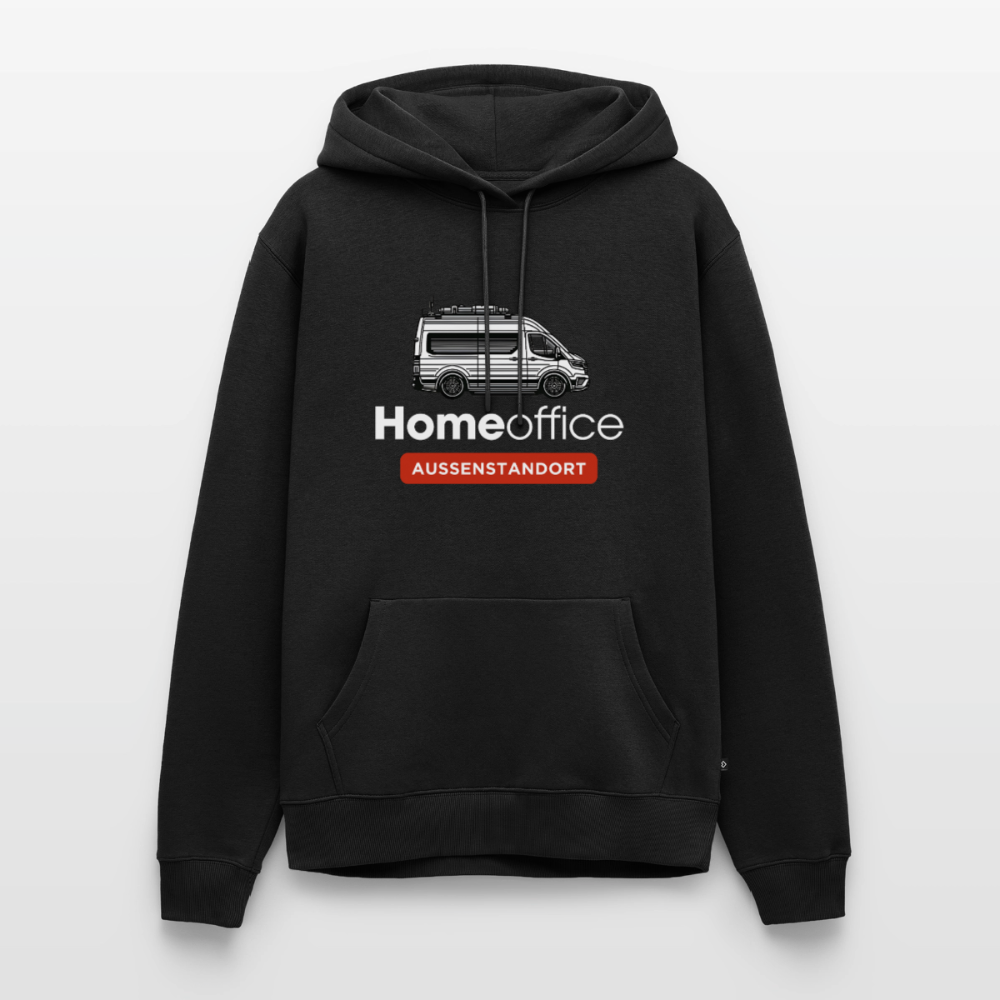 Vanlife Homeoffice - Herren Camping Hoodie - Schwarz