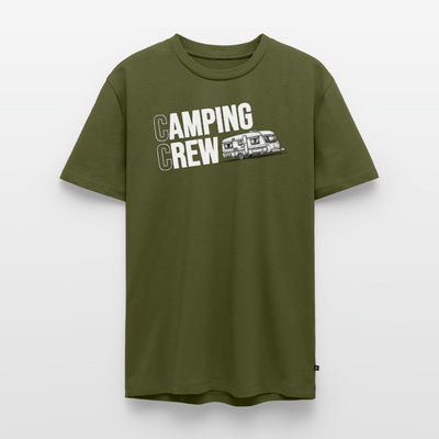 Wohnwagen Camping Crew - Herren Camping T-Shirt - Khaki