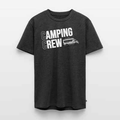 Vanlife Camping Crew - Herren Camping T-Shirt - Anthrazit meliert
