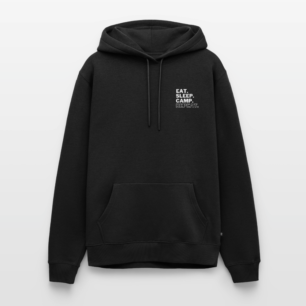 Eat Drink Camp - Herren Camping Hoodie - Schwarz