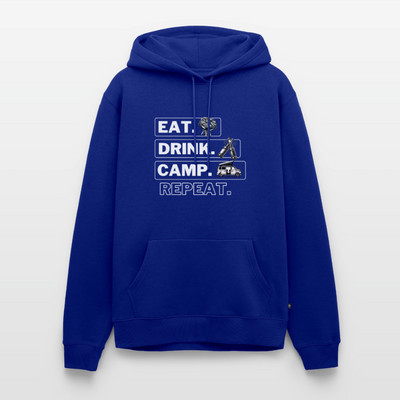 Eat Drink Camp - Herren Camping Hoodie - Bulli - Royalblau