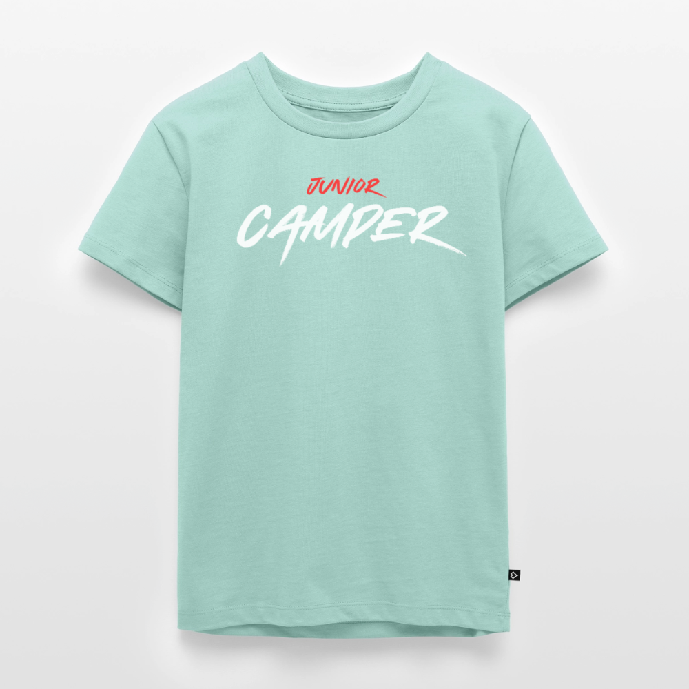 Junior Camper - Kinder Camping T-Shirt - Mint 