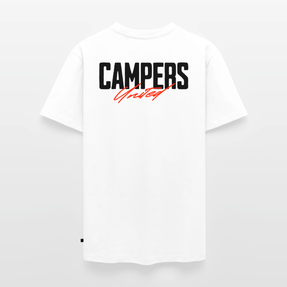 Campers United - Herren Camping T-Shirt - Weiß