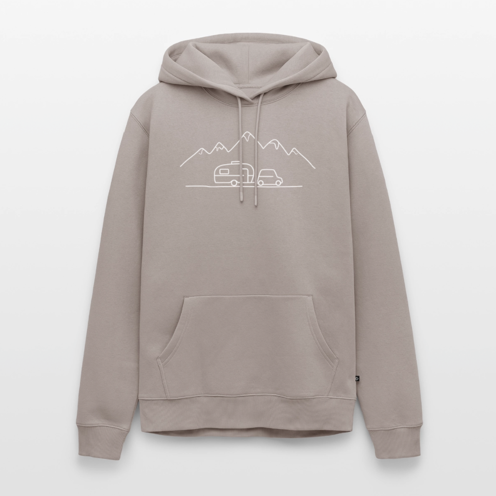 Keep it simple - Herren Camping Hoodie - Taupe