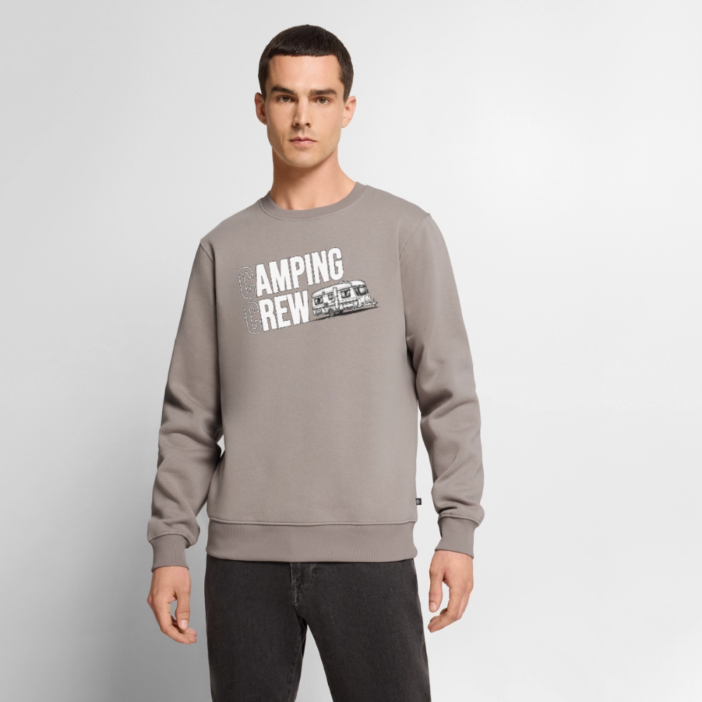 Wohnwagen Camping Crew - Herren Camping Sweatshirt - Taupe