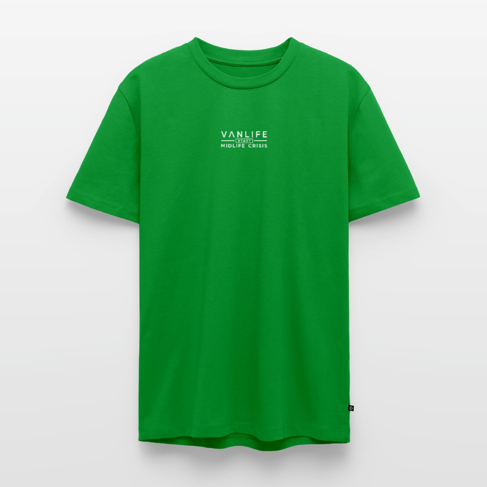 Vanlife statt Midlife Crisis - Herren Camping T-Shirt - Grün