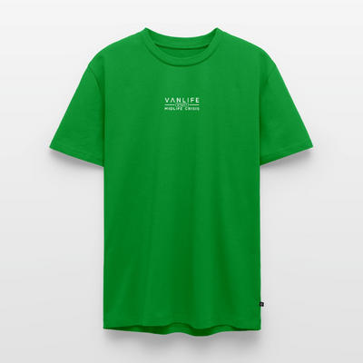 Vanlife statt Midlife Crisis - Herren Camping T-Shirt - Grün