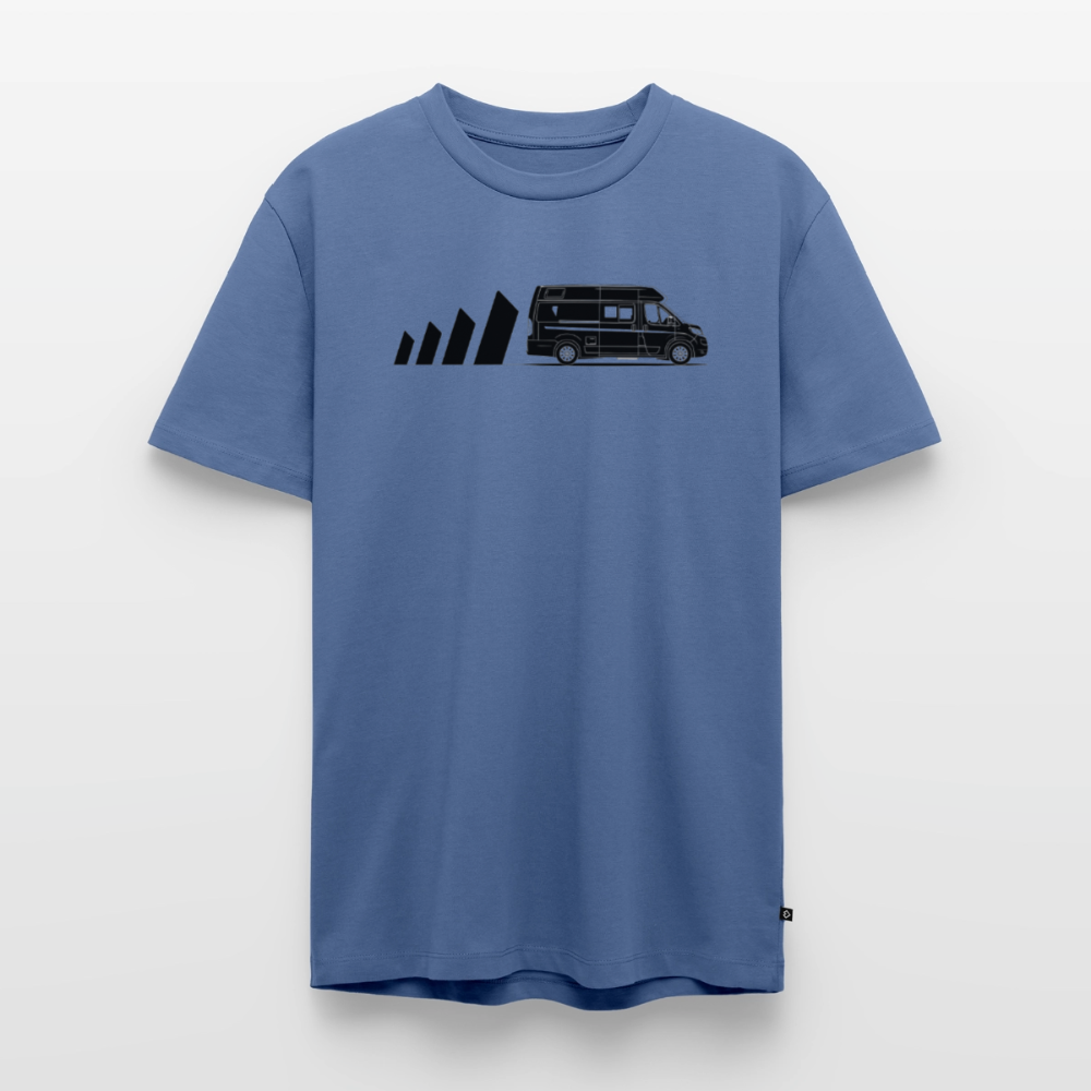 Vanlife Shapes - Herren Camping T-Shirt - Taubenblau