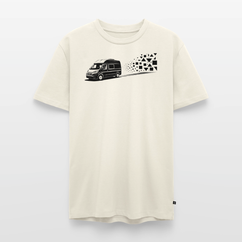 Vanlife Motion - Herren Camping T-Shirt - Naturweiß