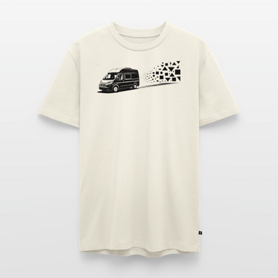 Vanlife Motion - Herren Camping T-Shirt - Naturweiß