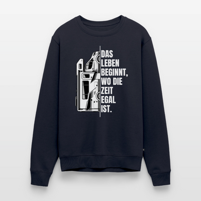 Camping ist Zeitlos - Herren Camping Sweatshirt - Vanlife - Navy