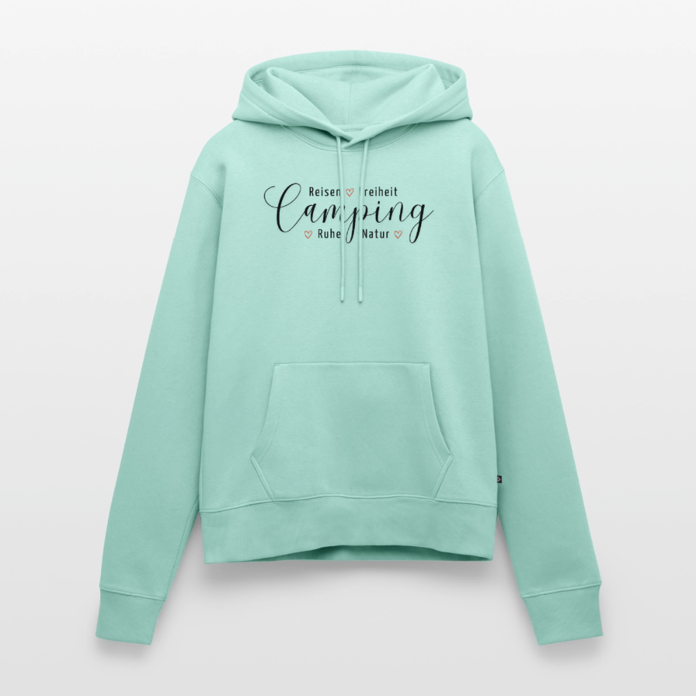SPOD - Camping Werte - Damen Camping Hoodie - Mint 