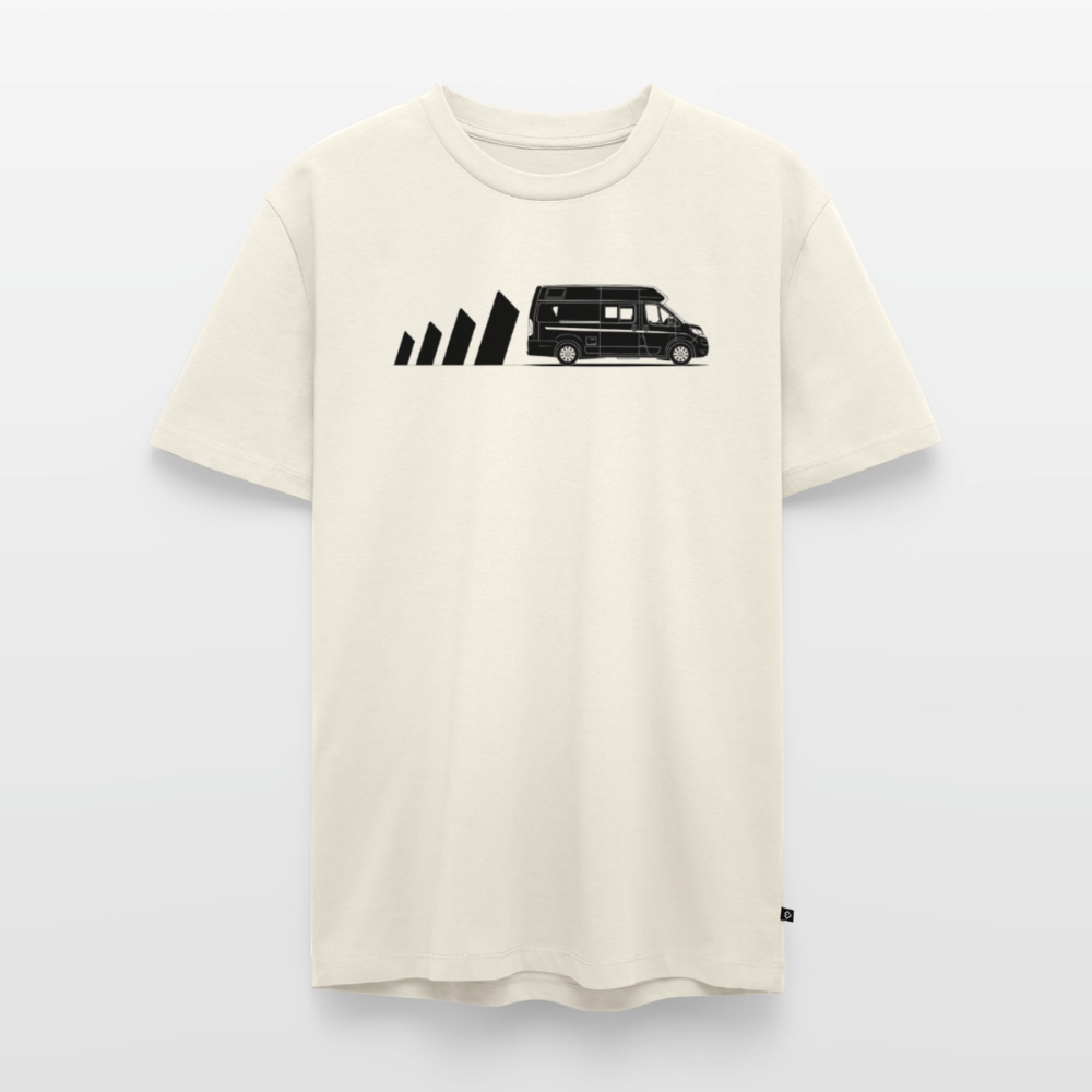 Vanlife Shapes - Herren Camping T-Shirt - Naturweiß