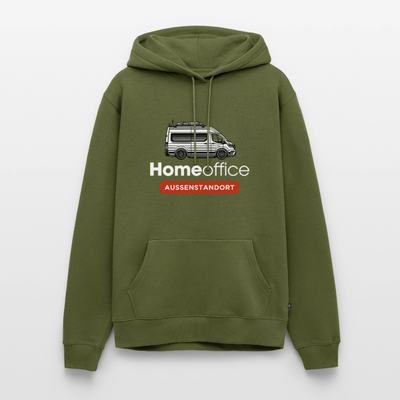 Vanlife Homeoffice - Herren Camping Hoodie - Khaki