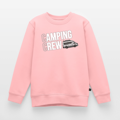 Vanlife Camping Crew - Kinder Camping Sweatshirt - Rosa