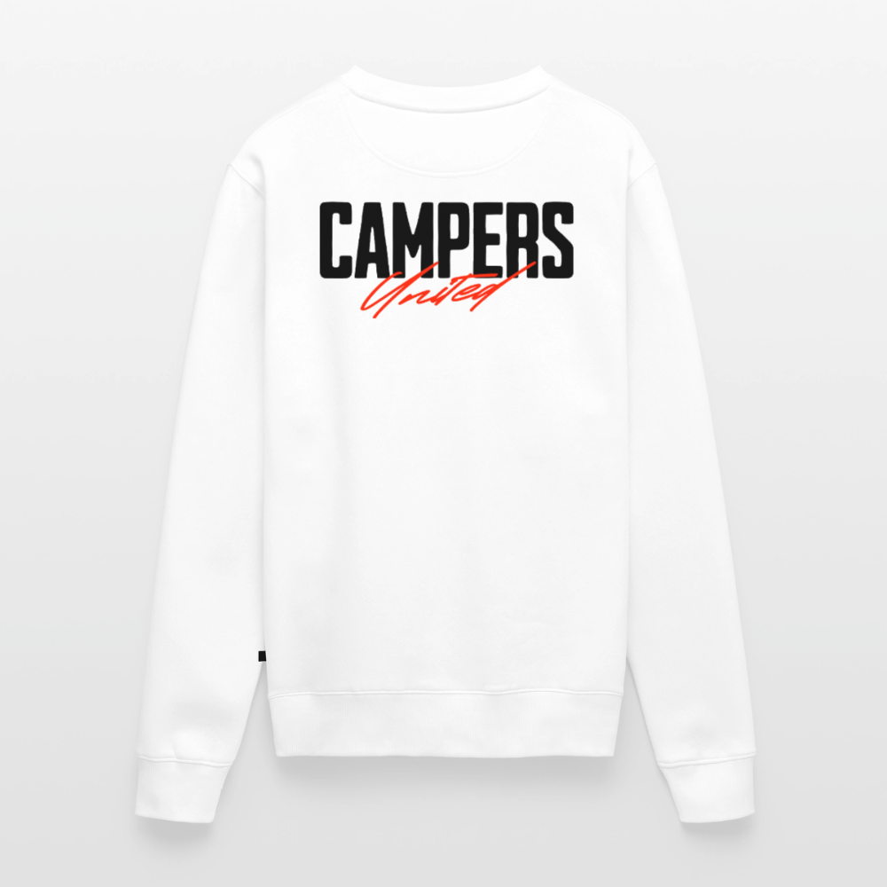 Campers United - Herren Camping Sweatshirt - Weiß