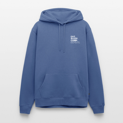 Eat Drink Camp - Herren Camping Hoodie - Taubenblau