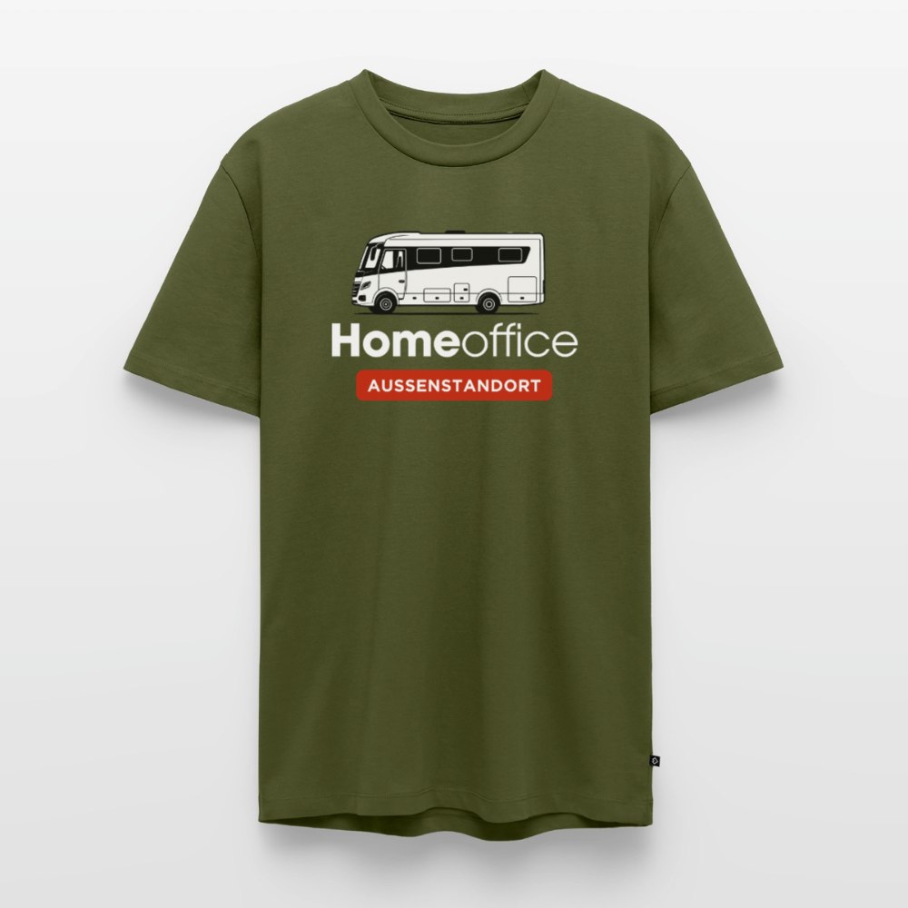 Vollintegriert Homeoffice - Herren Camping T-Shirt - Khaki