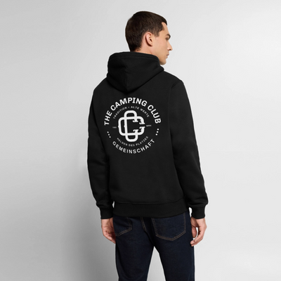 Camping Club - Herren Camping Hoodie - Schwarz