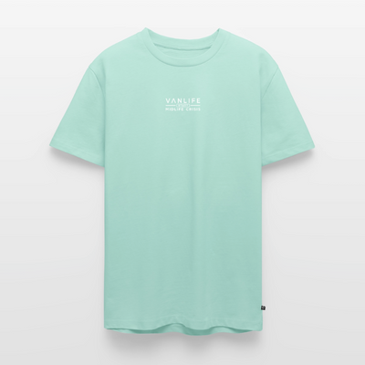 Vanlife statt Midlife Crisis - Herren Camping T-Shirt - Mint 