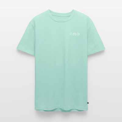 Sonne Bulli Bier - Herren Camping T-Shirt - Mint 