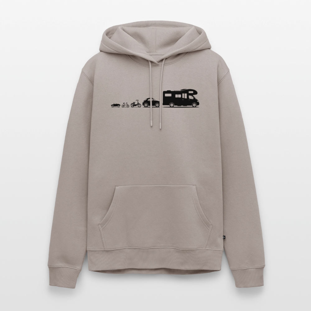 Evolution Wohnmobil - Herren Camping Hoodie - Taupe