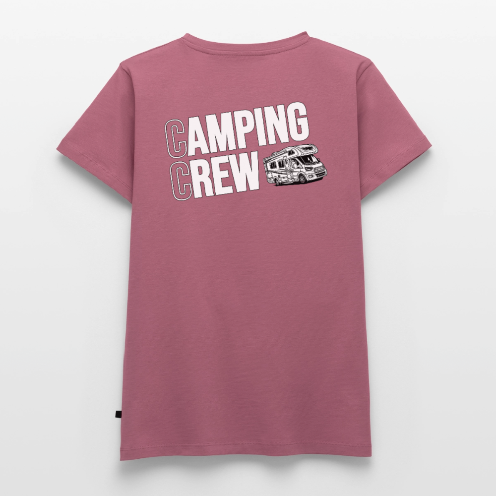 Wohnmobil Camping Crew - Damen Camping T-Shirt - Mauve