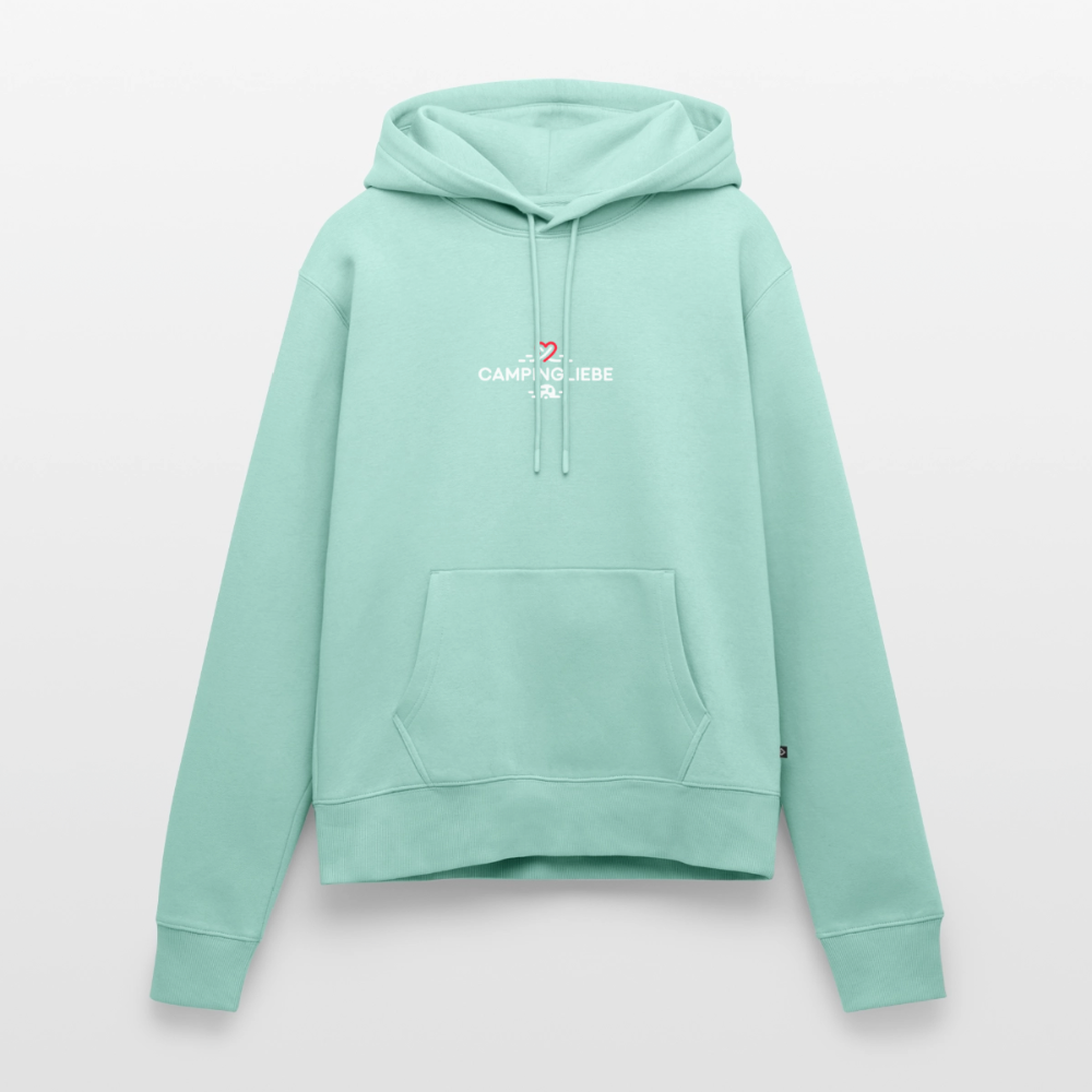 SPOD - Wohnwagen Campingliebe - Damen Camping Hoodie - Mint 