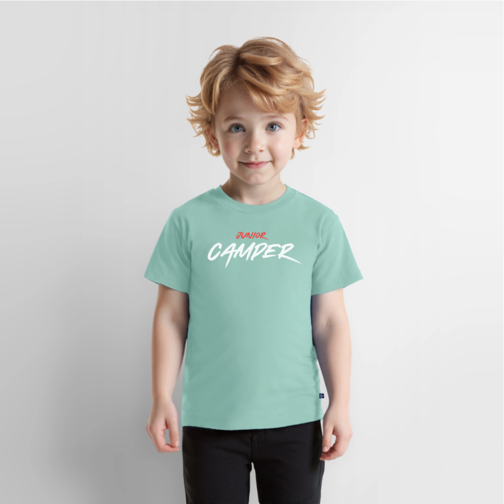 Junior Camper - Kinder Camping T-Shirt - Mint 