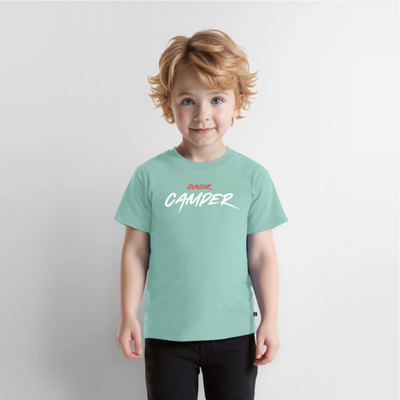 Junior Camper - Kinder Camping T-Shirt - Mint 
