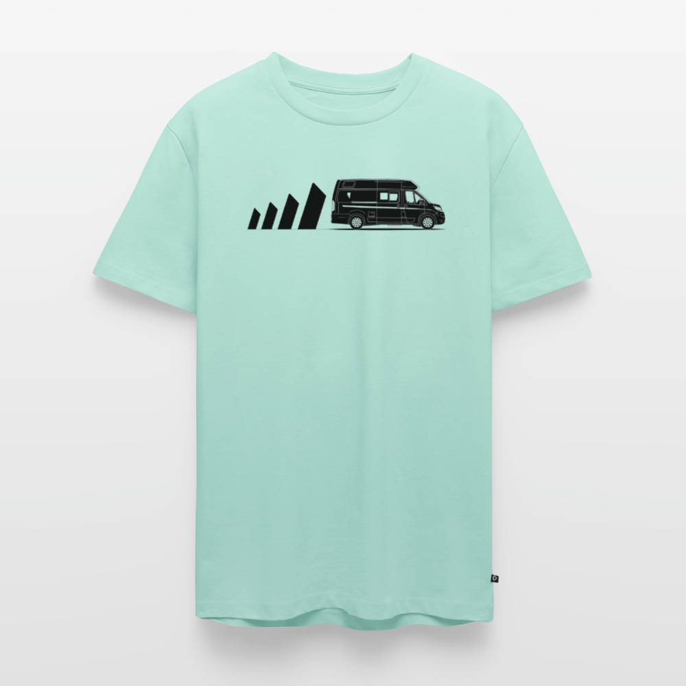 Vanlife Shapes - Herren Camping T-Shirt - Mint 