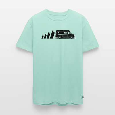 Vanlife Shapes - Herren Camping T-Shirt - Mint 