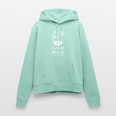 SS - Damen Hoodie - Wild and Free - Mint 