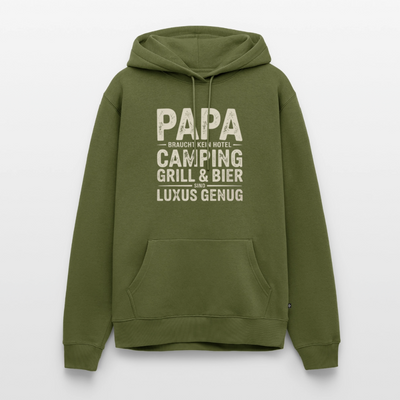Väter sind Helden - Herren Camping Hoodie - Khaki