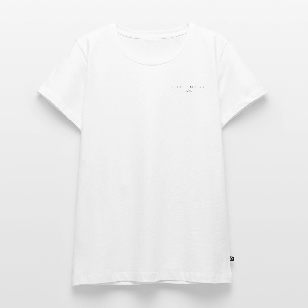 Hike more - Damen Outdoor T-Shirt - Weiß