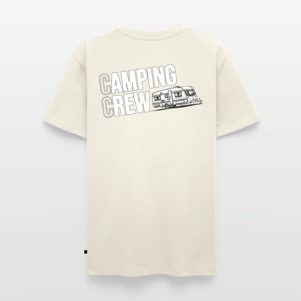 Wohnwagen Camping Crew - Herren Camping T-Shirt - Naturweiß