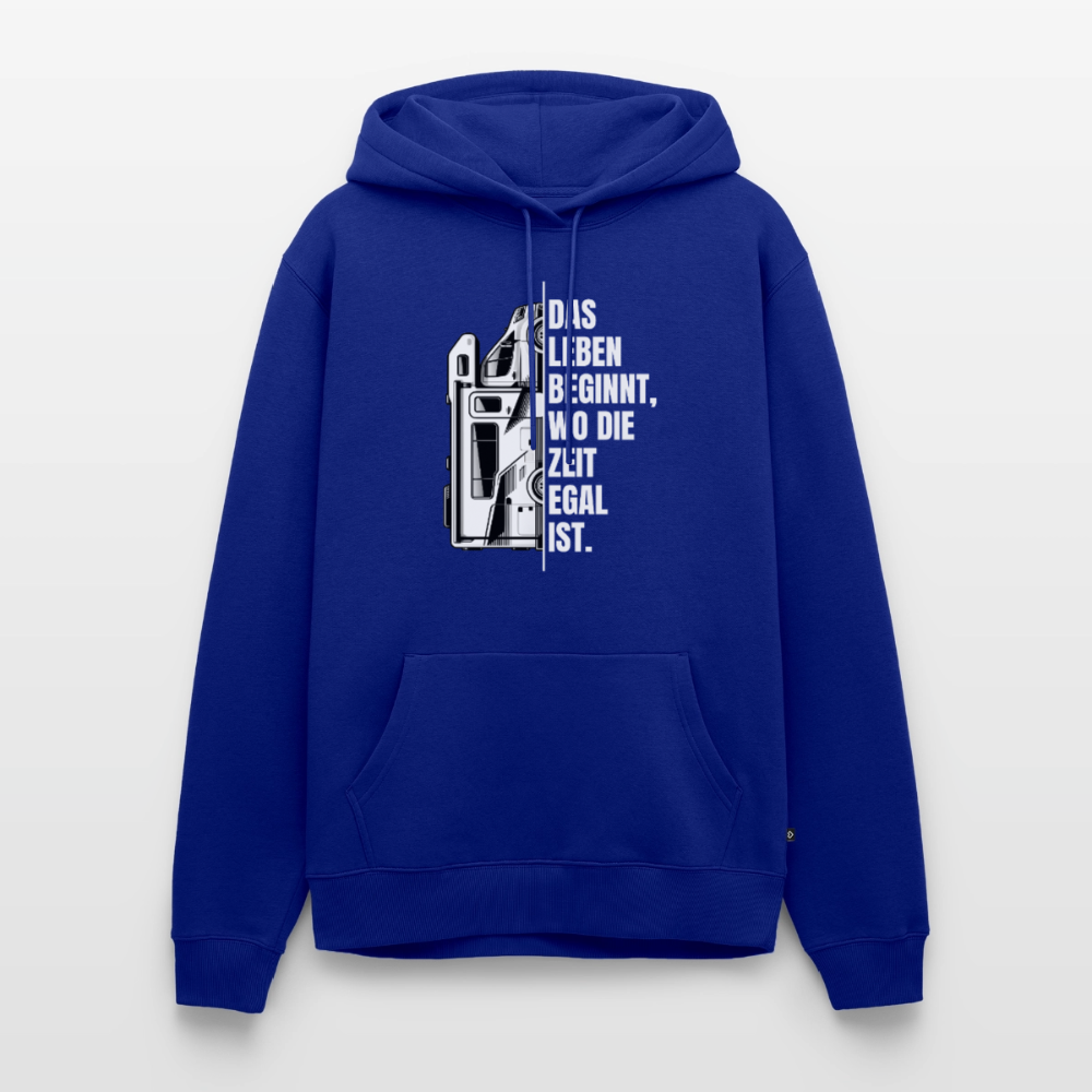 Camping ist Zeitlos - Herren Camping Hoodie - Wohnmobil - Royalblau