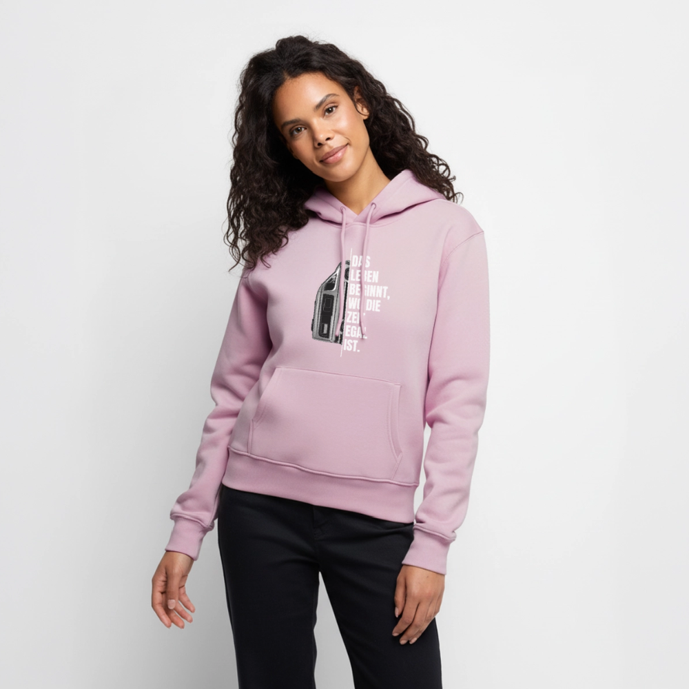 SPOD - Camping ist Zeitlos - Damen Camping Hoodie - Vanlife - Altrosa