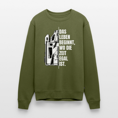 Camping ist Zeitlos - Herren Camping Sweatshirt - Vanlife - Khaki