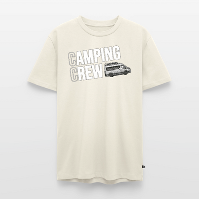 Vanlife Camping Crew - Herren Camping T-Shirt - Naturweiß