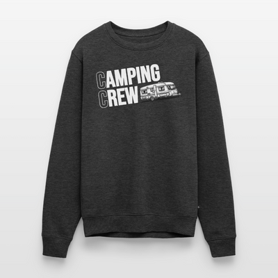 Wohnwagen Camping Crew - Herren Camping Sweatshirt - Anthrazit meliert