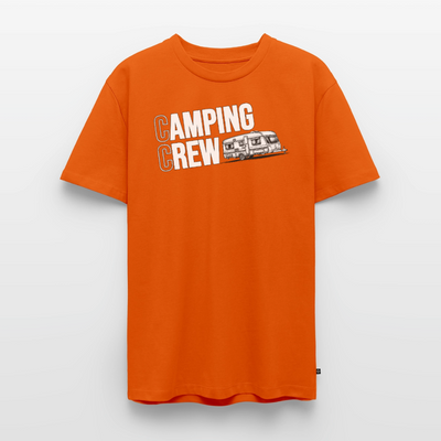 Wohnwagen Camping Crew - Herren Camping T-Shirt - Orange 