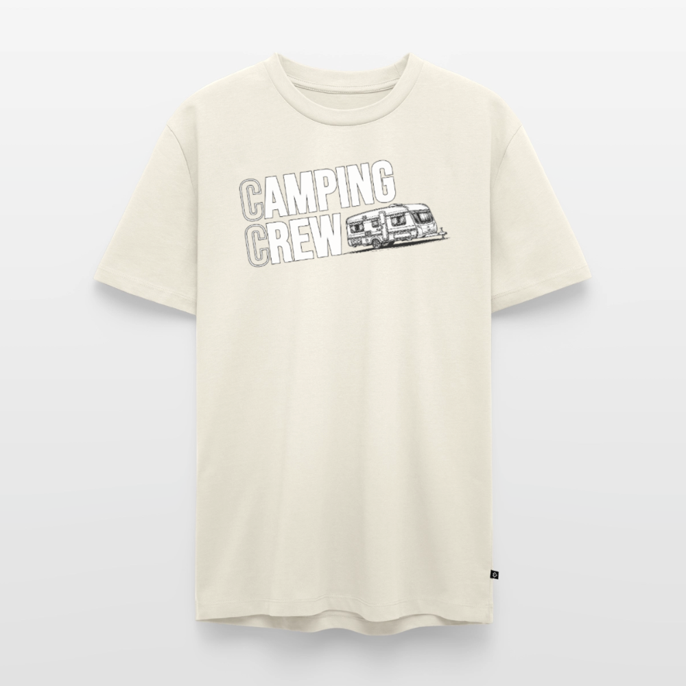 Wohnwagen Camping Crew - Herren Camping T-Shirt - Naturweiß