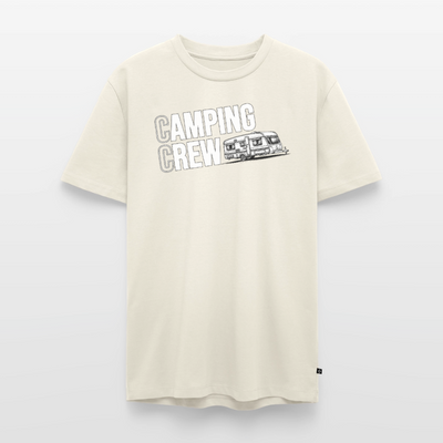 Wohnwagen Camping Crew - Herren Camping T-Shirt - Naturweiß
