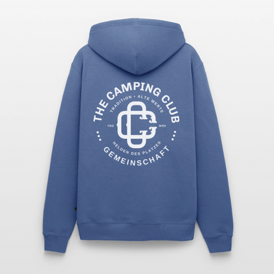 Camping Club - Herren Camping Hoodie - Taubenblau