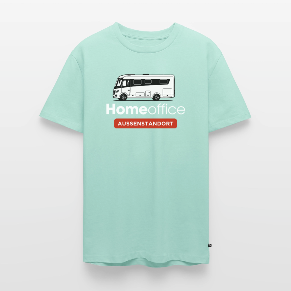 Vollintegriert Homeoffice - Herren Camping T-Shirt - Mint 