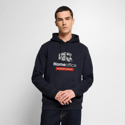 Wohnmobil Homeoffice - Herren Camping Hoodie - Navy