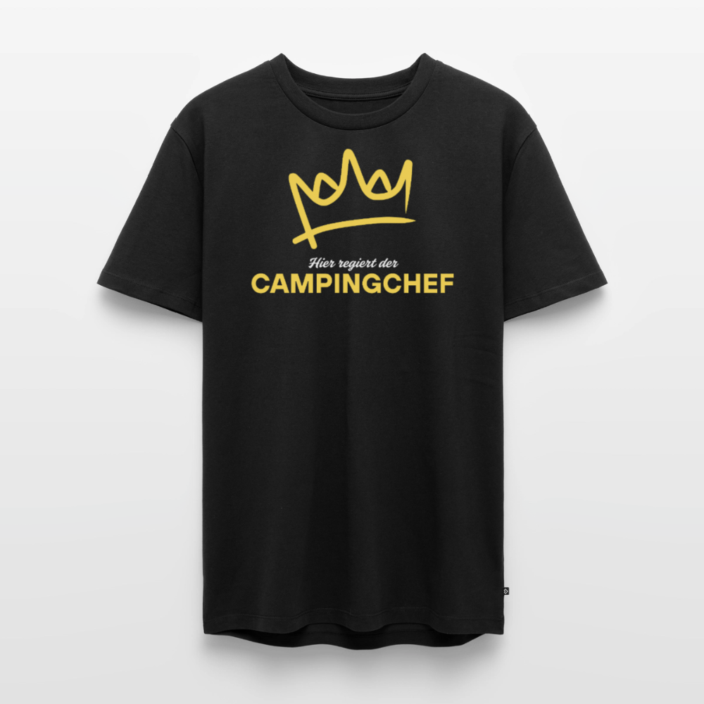 Campingchef - Herren Camping T-Shirt - Schwarz