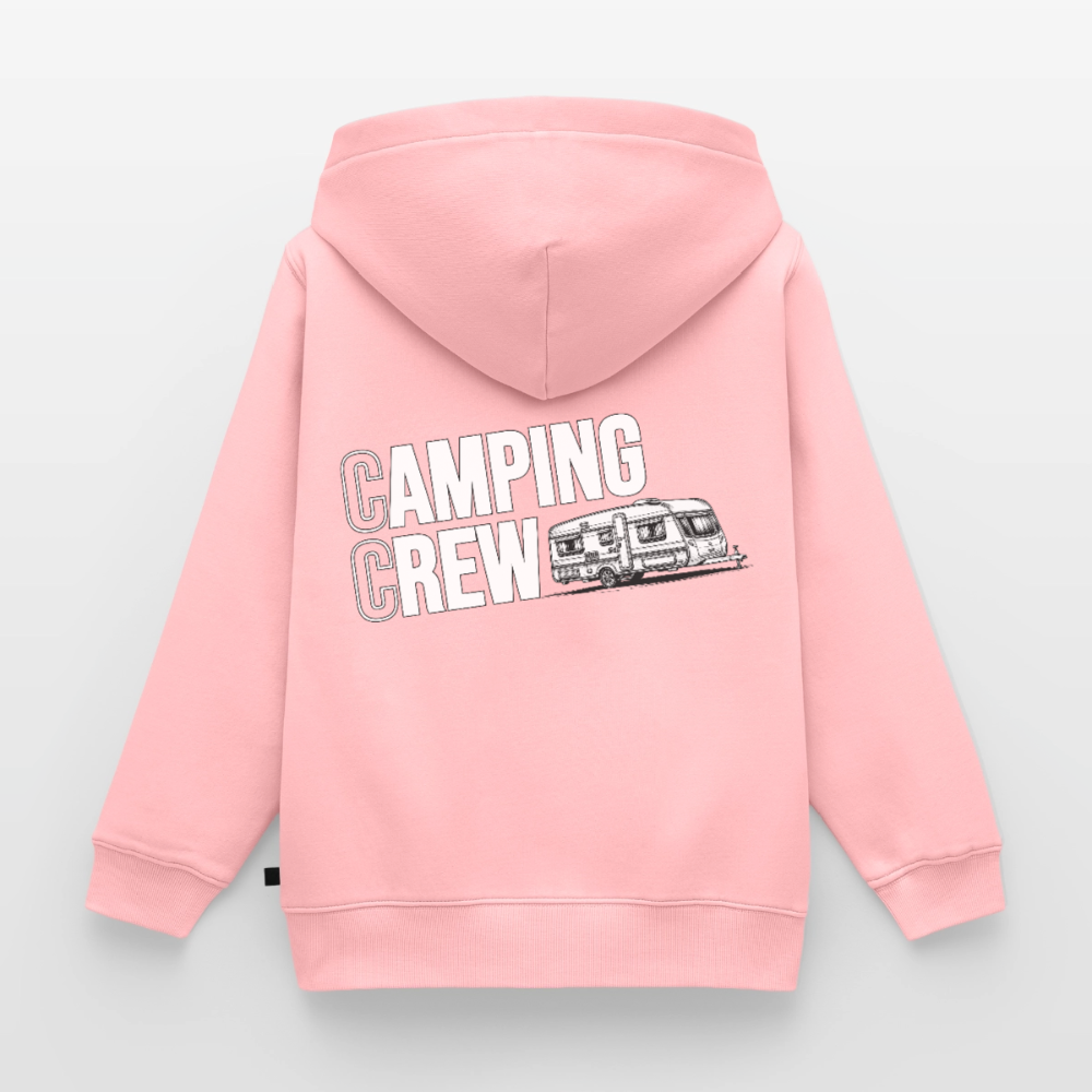 Wohnwagen Camping Crew - Kinder Camping Hoodie - Rosa