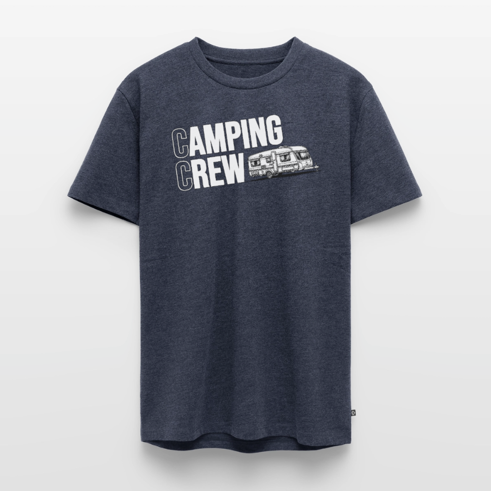 Wohnwagen Camping Crew - Herren Camping T-Shirt - Jeansblau 